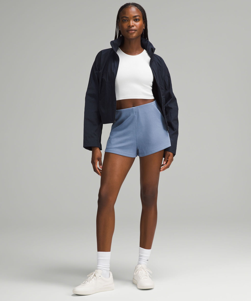 Ribbed Softstreme High-Rise Short 2"