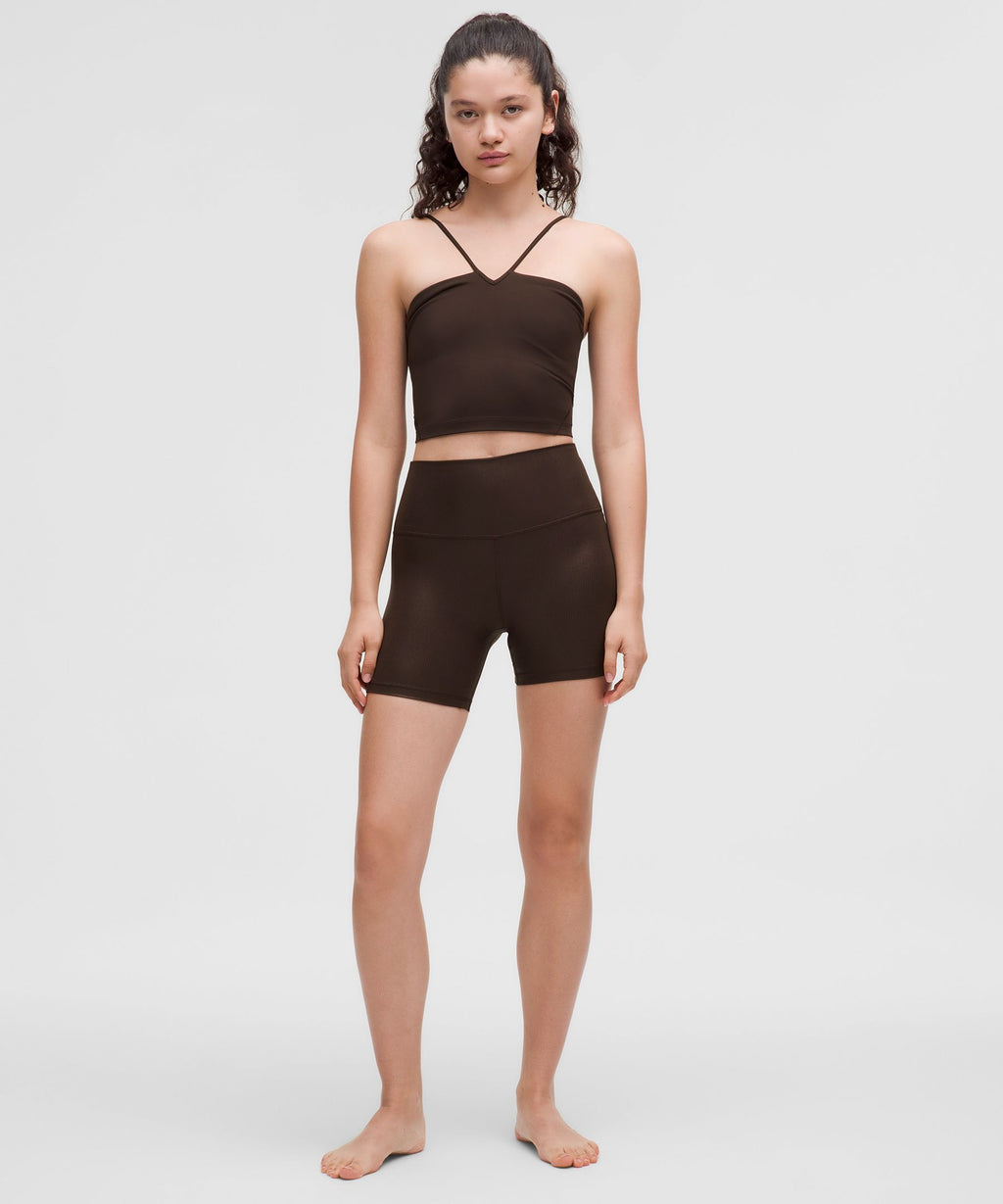 lululemon Align™ High-Rise Ribbed Short 6" *Shine