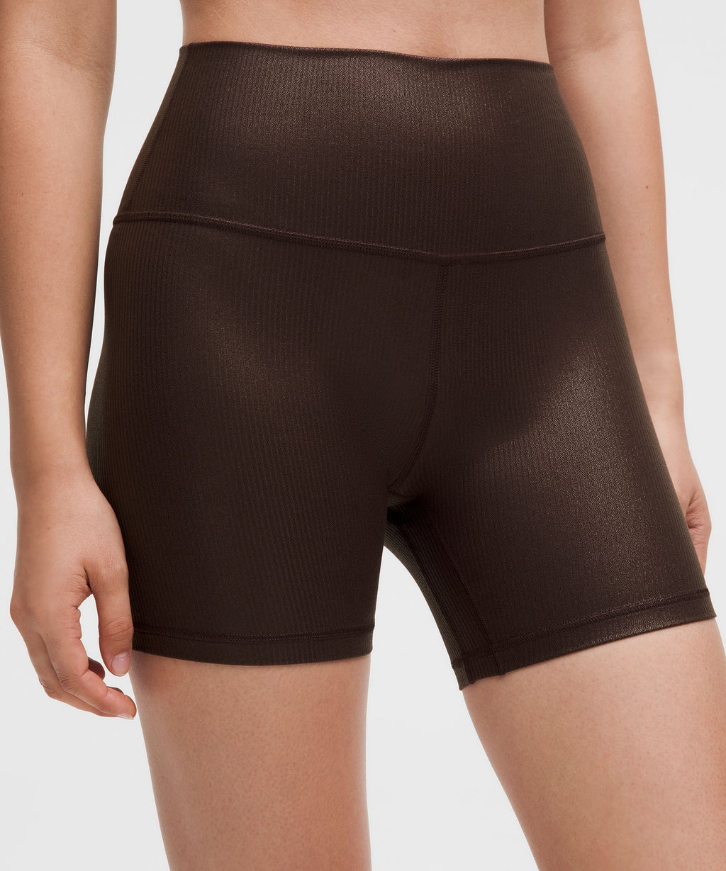 lululemon Align™ High-Rise Ribbed Short 6" *Shine