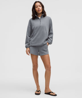 Softstreme Kick-Flare Mid-Rise Short 4"