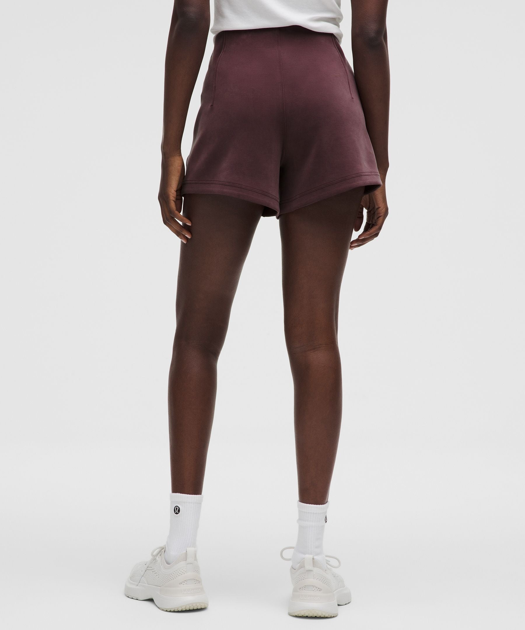 Softstreme Kick-Flare Mid-Rise Short 4"