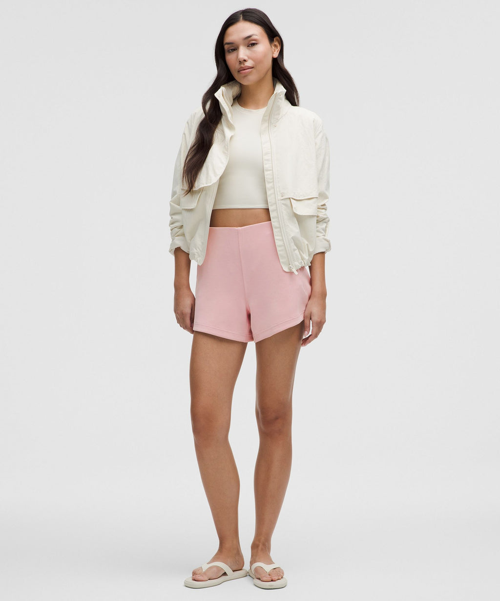 Softstreme Kick-Flare Mid-Rise Short 4"