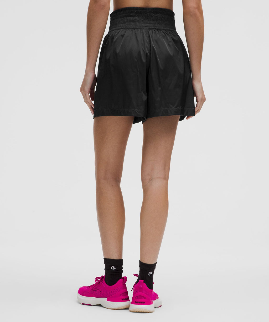 Stretch Satin Nylon Super-High-Rise Short 5"