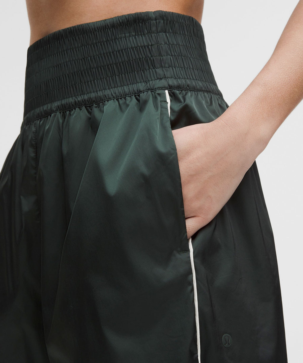 Stretch Satin Nylon Super-High-Rise Short 5"