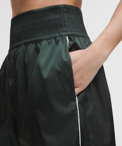 Stretch Satin Nylon Super-High-Rise Short 5"
