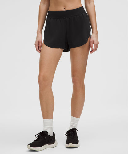 Fast and Free High-Rise Classic-Fit Split Short 3"