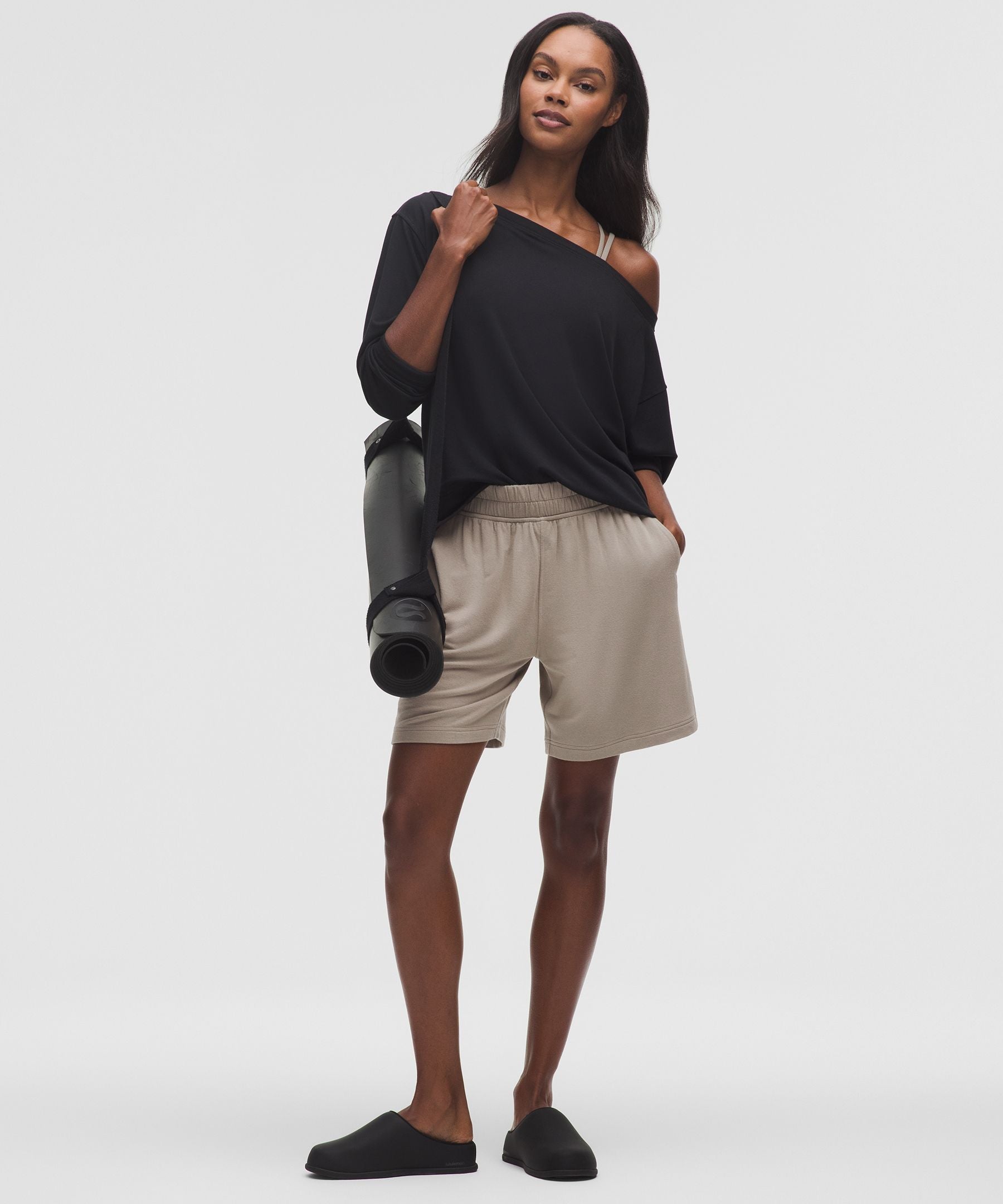 BeCalm Mid-Rise Bermuda Short