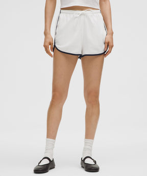 Cotton Terry Slim-Fit High-Rise Short 2"