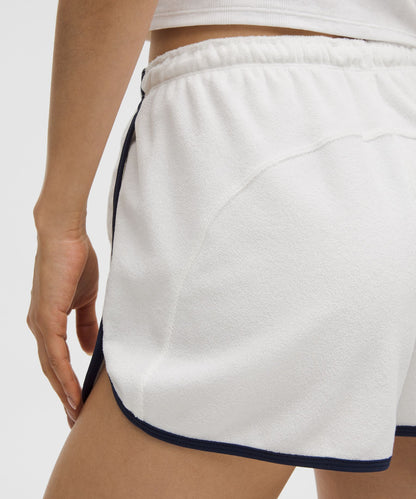 Cotton Terry Slim-Fit High-Rise Short 2"
