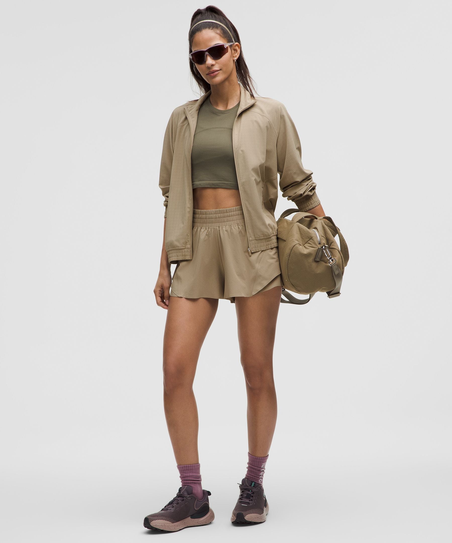 Shake It Out High-Rise Running Short 2.5"