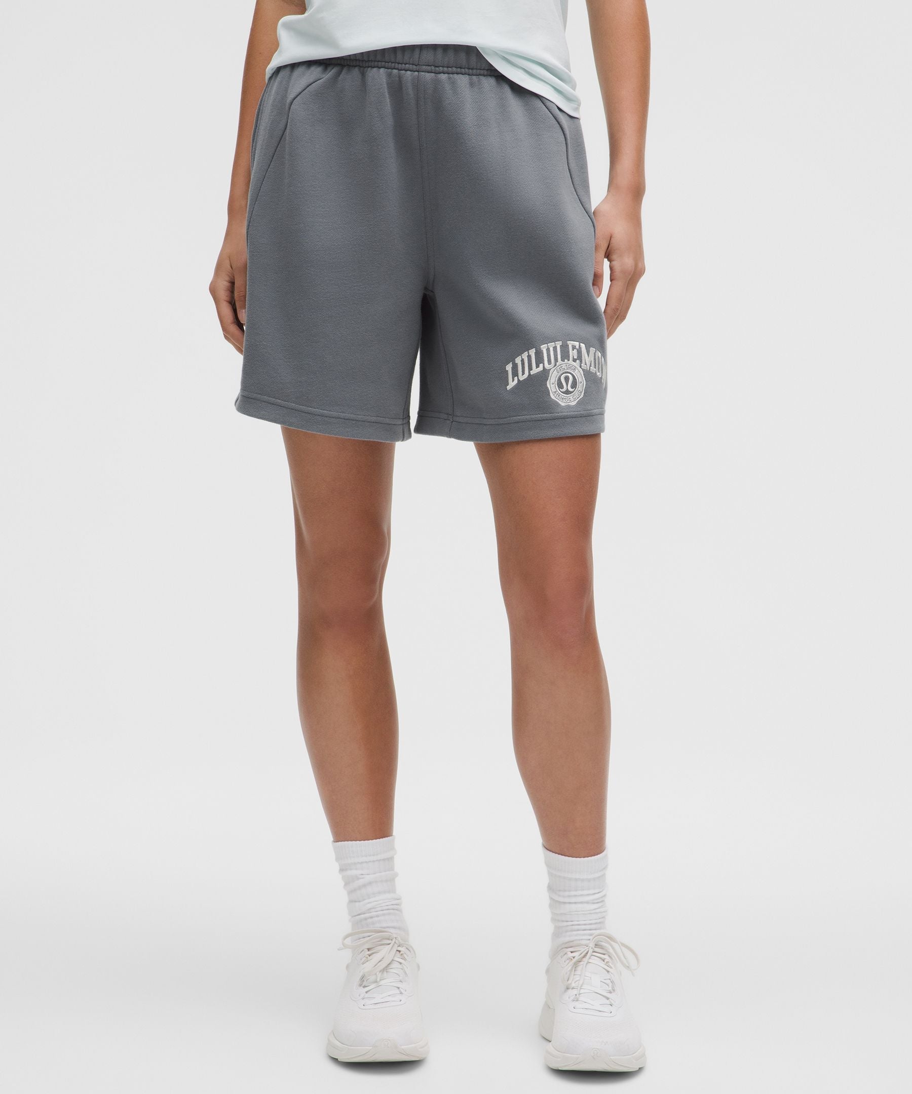 Scuba Mid-Rise Oversized Short 7" *Graphic
