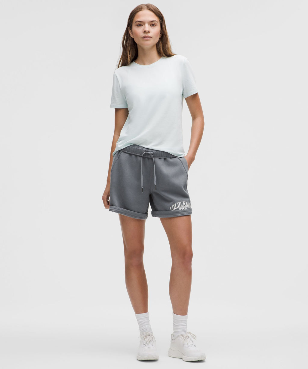 Scuba Mid-Rise Oversized Short 7" *Graphic
