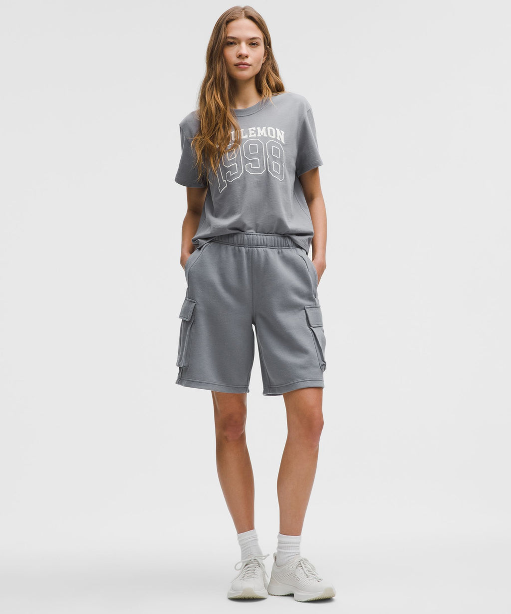 Scuba Mid-Rise Oversized Cargo Short 9"