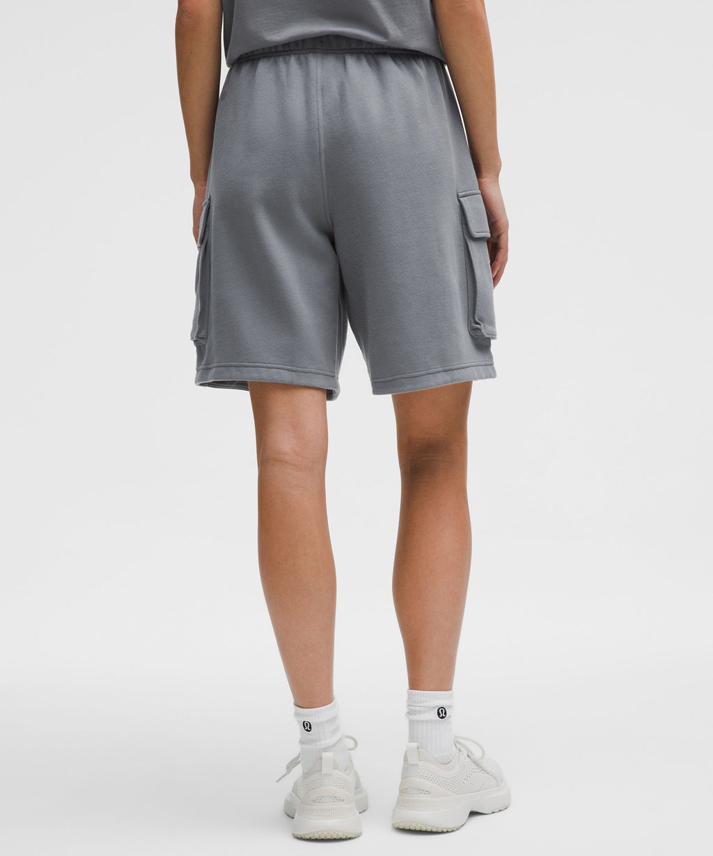 Scuba Mid-Rise Oversized Cargo Short 9"