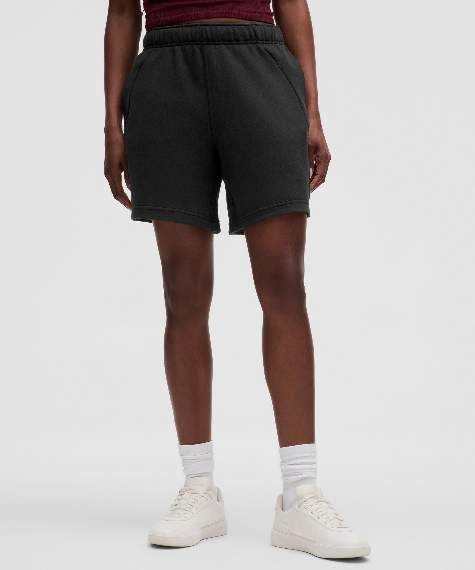 Scuba Mid-Rise Oversized Short 7"