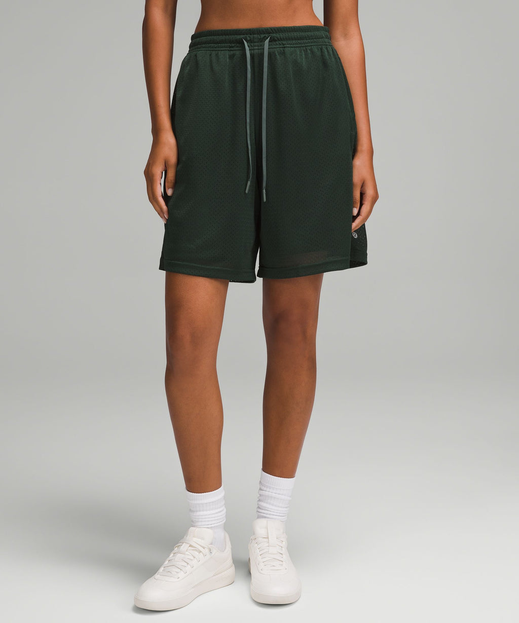 Relaxed-Fit Mesh Training Short 8"