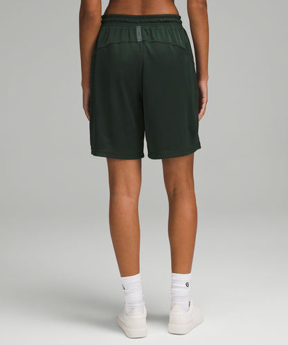 Relaxed-Fit Mesh Training Short 8"
