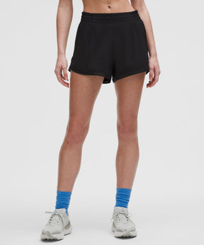 Hotty Hot High-Rise Lined Short 4" *Lace Trim