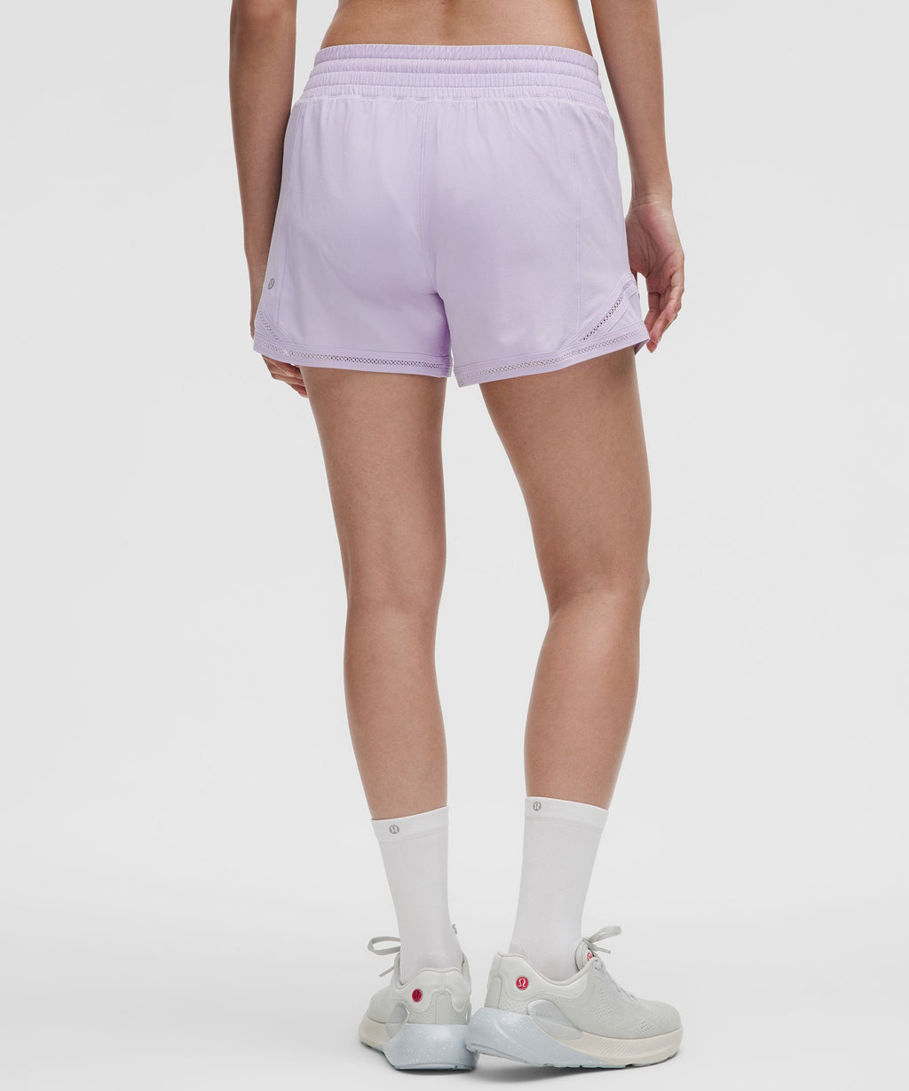 Hotty Hot High-Rise Lined Short 4" *Lace Trim