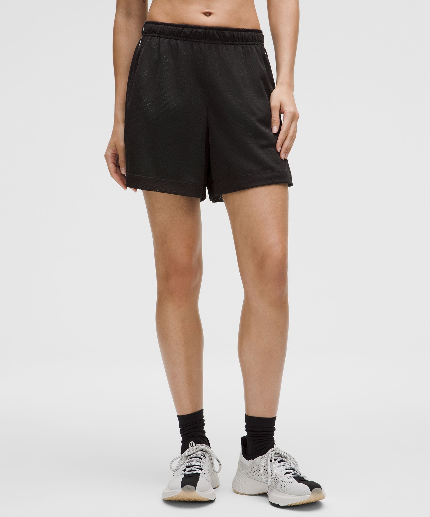 Double-Layered Mesh Mid-Rise Short 5"