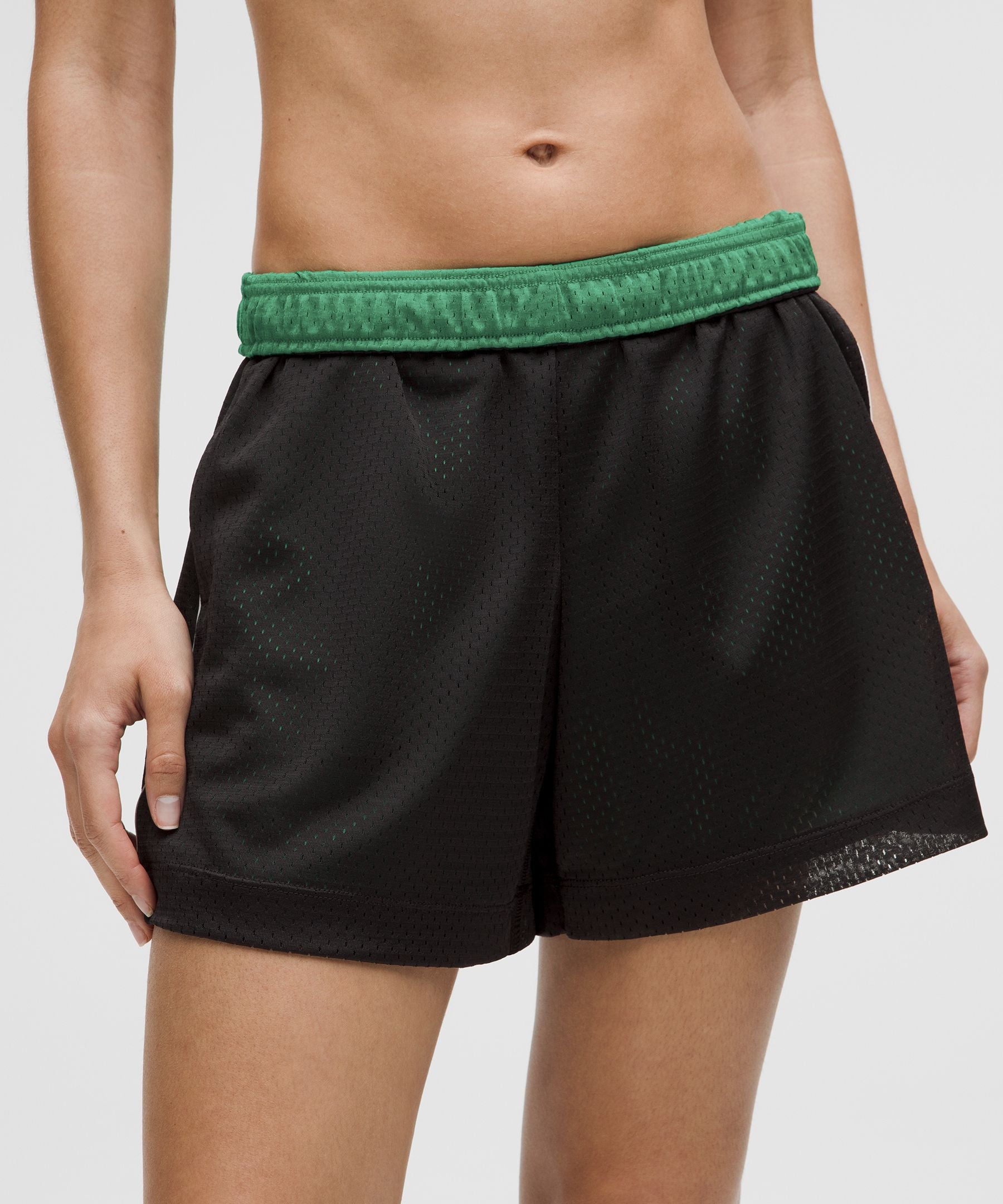Double-Layered Mesh Mid-Rise Short 5"