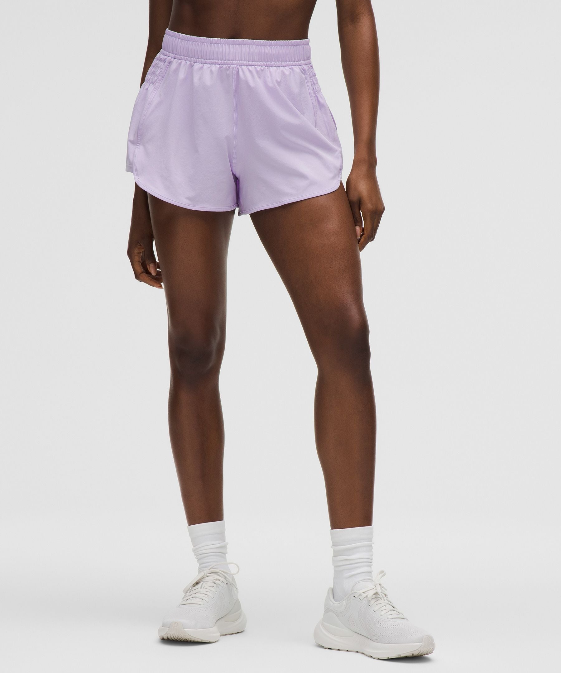 Ruched-Side High-Rise Short 3"