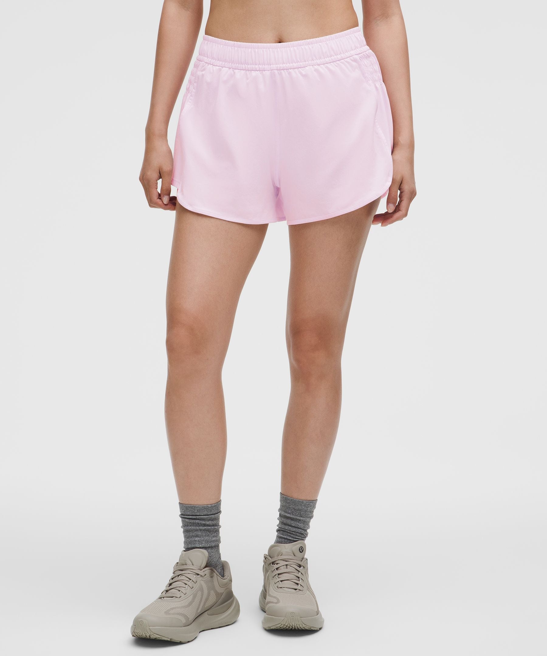 Ruched-Side High-Rise Short 3"