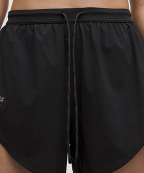 Mile Maker Run Crew Graphic Woven High-Rise Short 3"