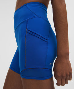 Fast and Free High-Rise Lace Trim Short 6