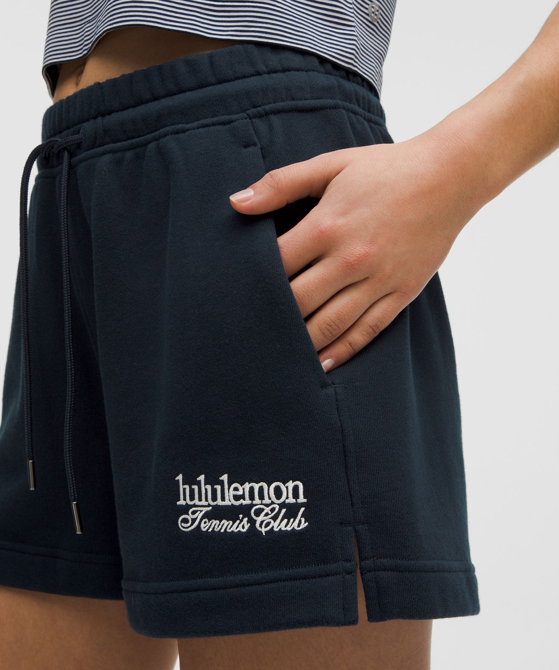 Cotton French Terry Short 3" *Tennis Club