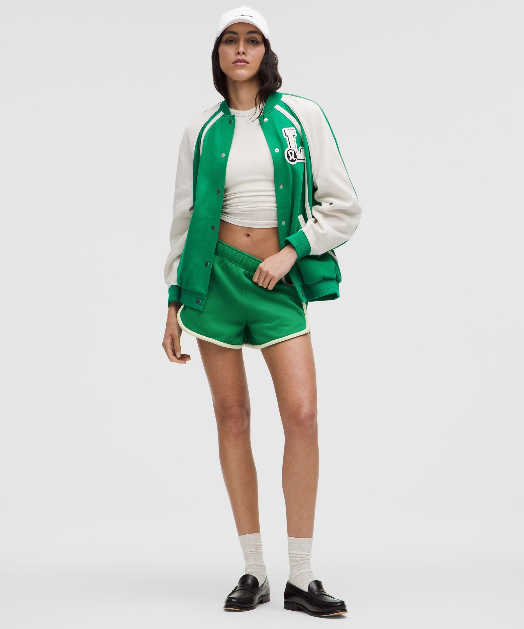 Scuba Mid-Rise Oversized Short 3" *Trim