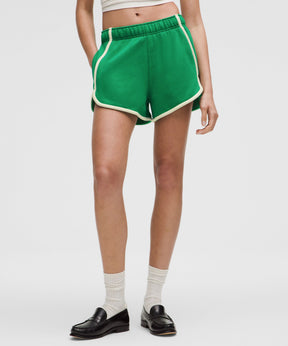 Scuba Mid-Rise Oversized Short 3" *Trim