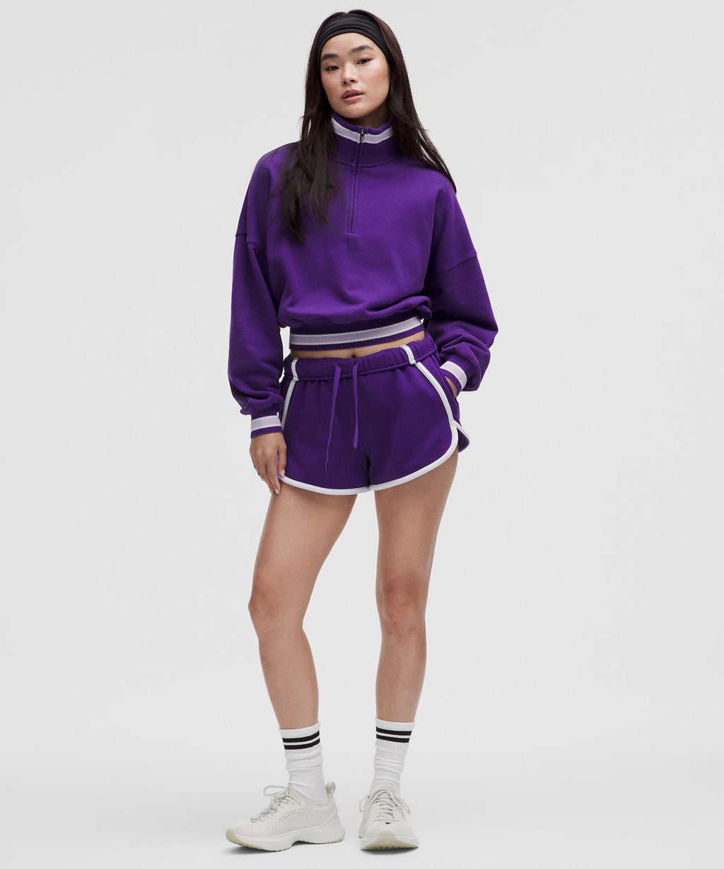 Scuba Mid-Rise Oversized Short 3" *Trim