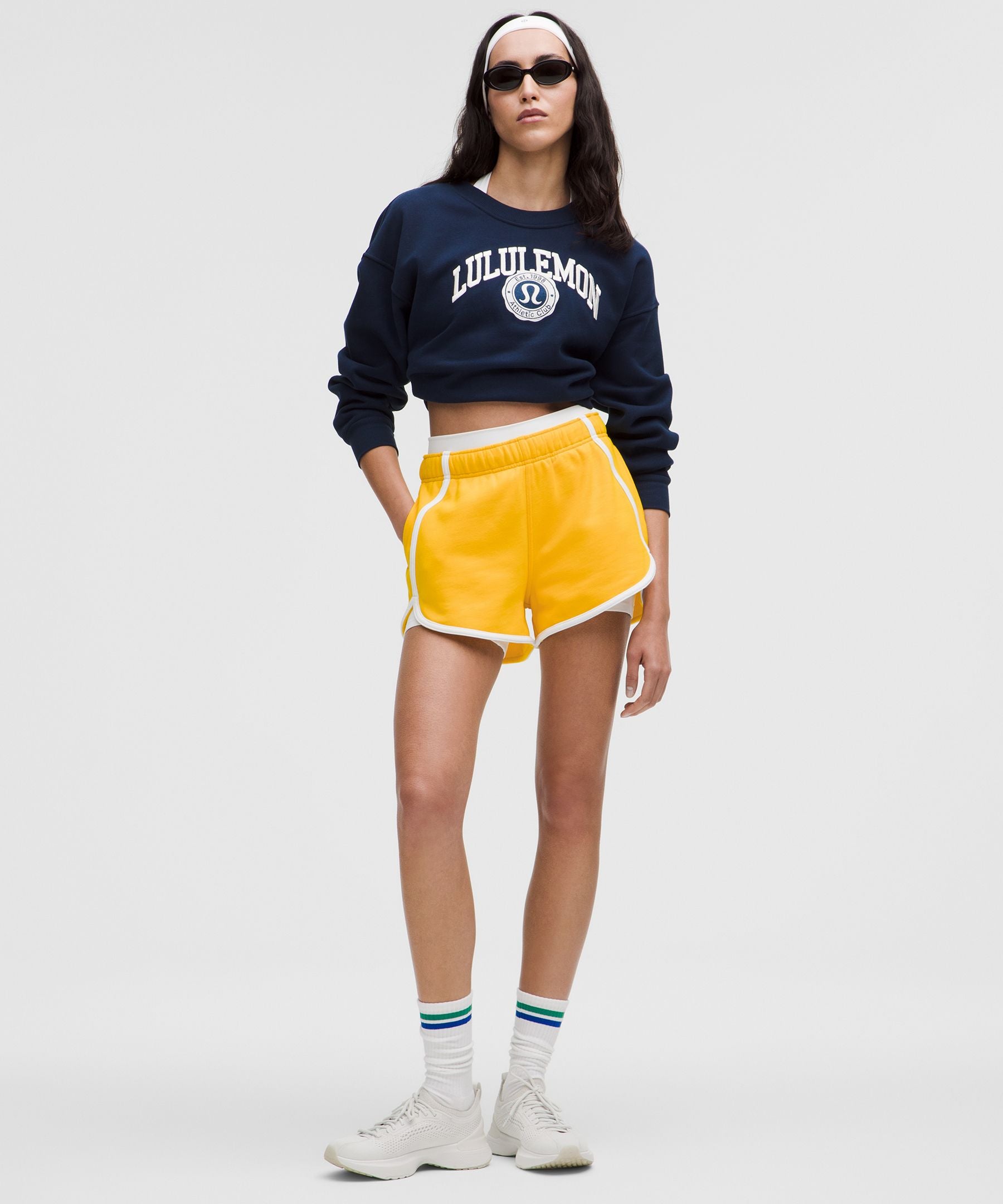 Scuba Mid-Rise Oversized Short 3" *Trim