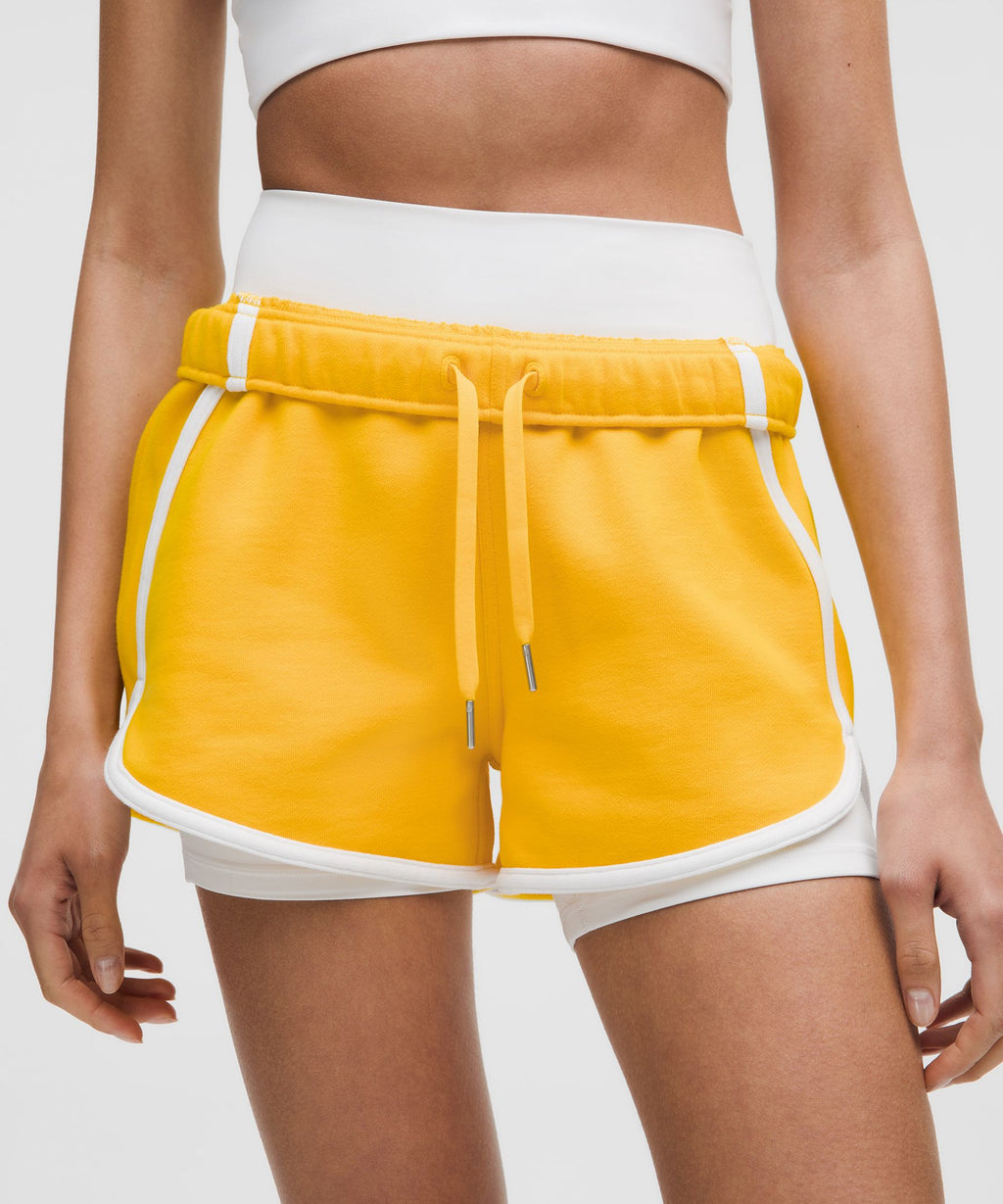 Scuba Mid-Rise Oversized Short 3" *Trim