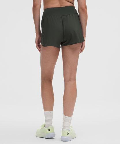 Fast and Free High-Rise Classic-Fit Split Short 3"