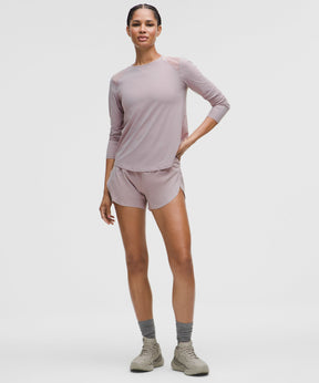 Fast and Free High-Rise Classic-Fit Split Short 3"