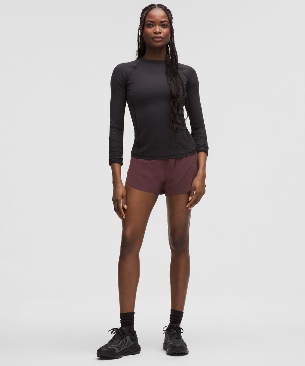 Fast and Free High-Rise Classic-Fit Split Short 3"