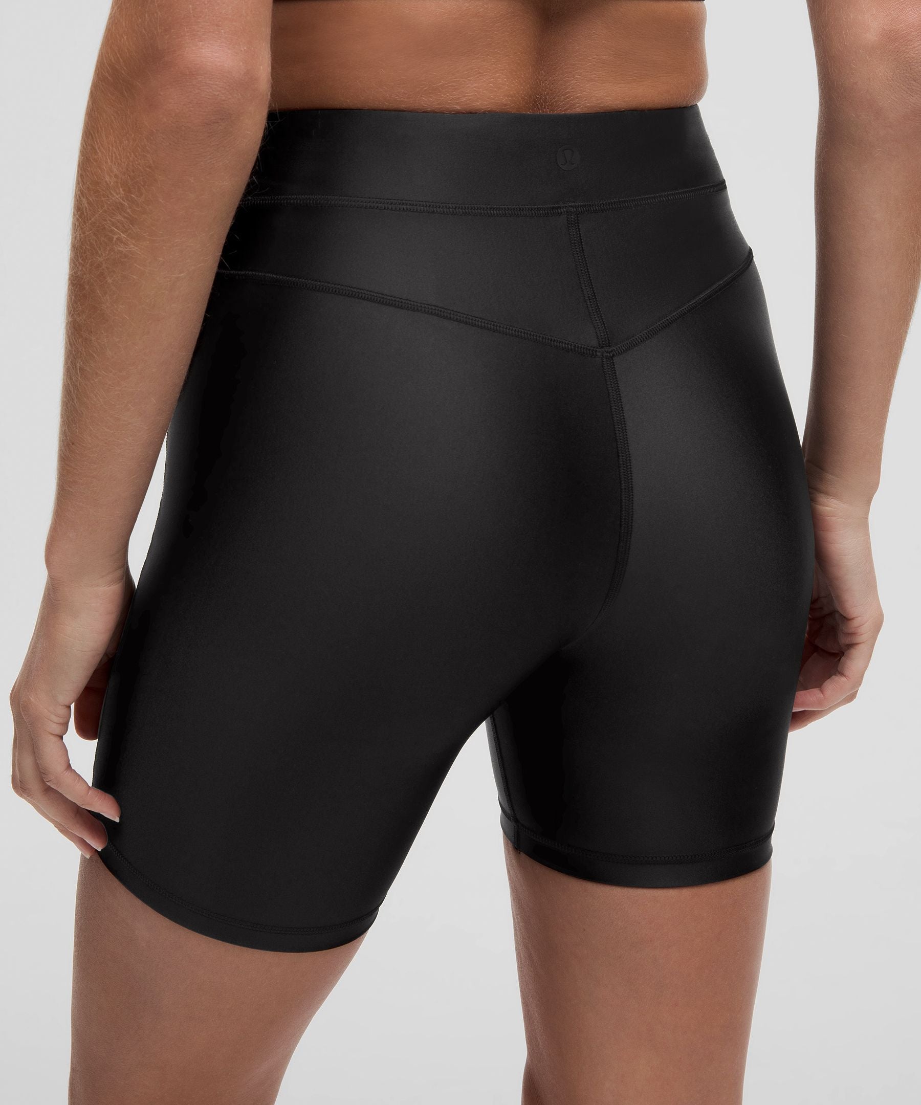 Satin Shine High-Rise Short 6"