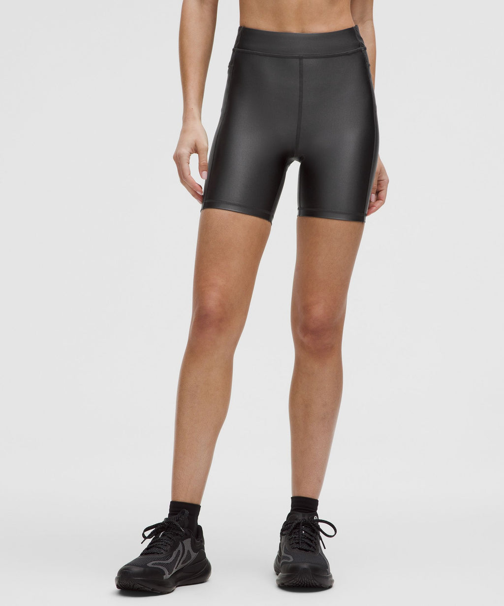 Satin Shine High-Rise Short 6"