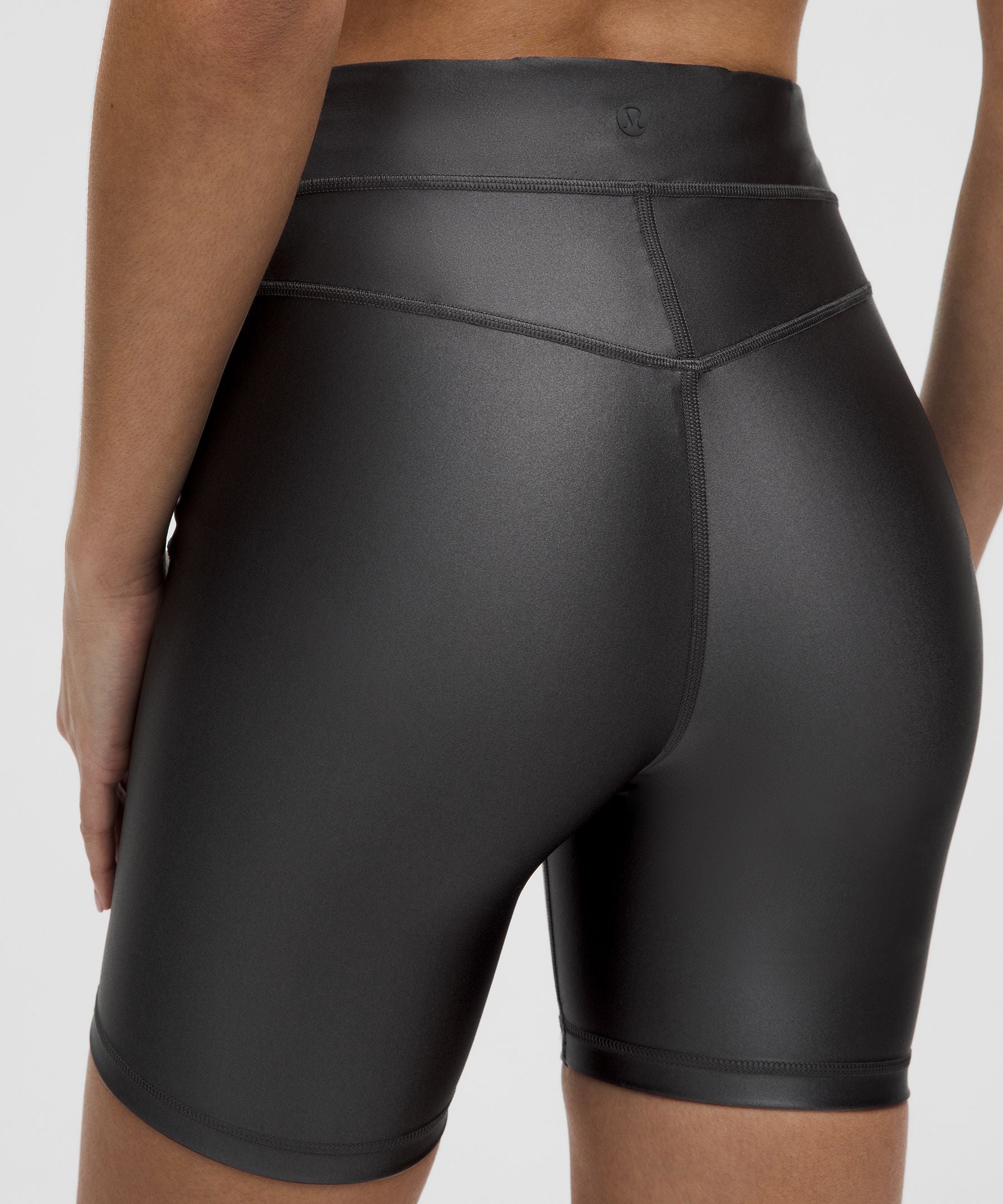 Satin Shine High-Rise Short 6"