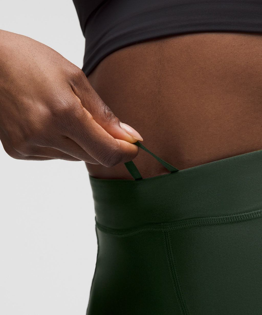 Satin Shine High-Rise Short 6"