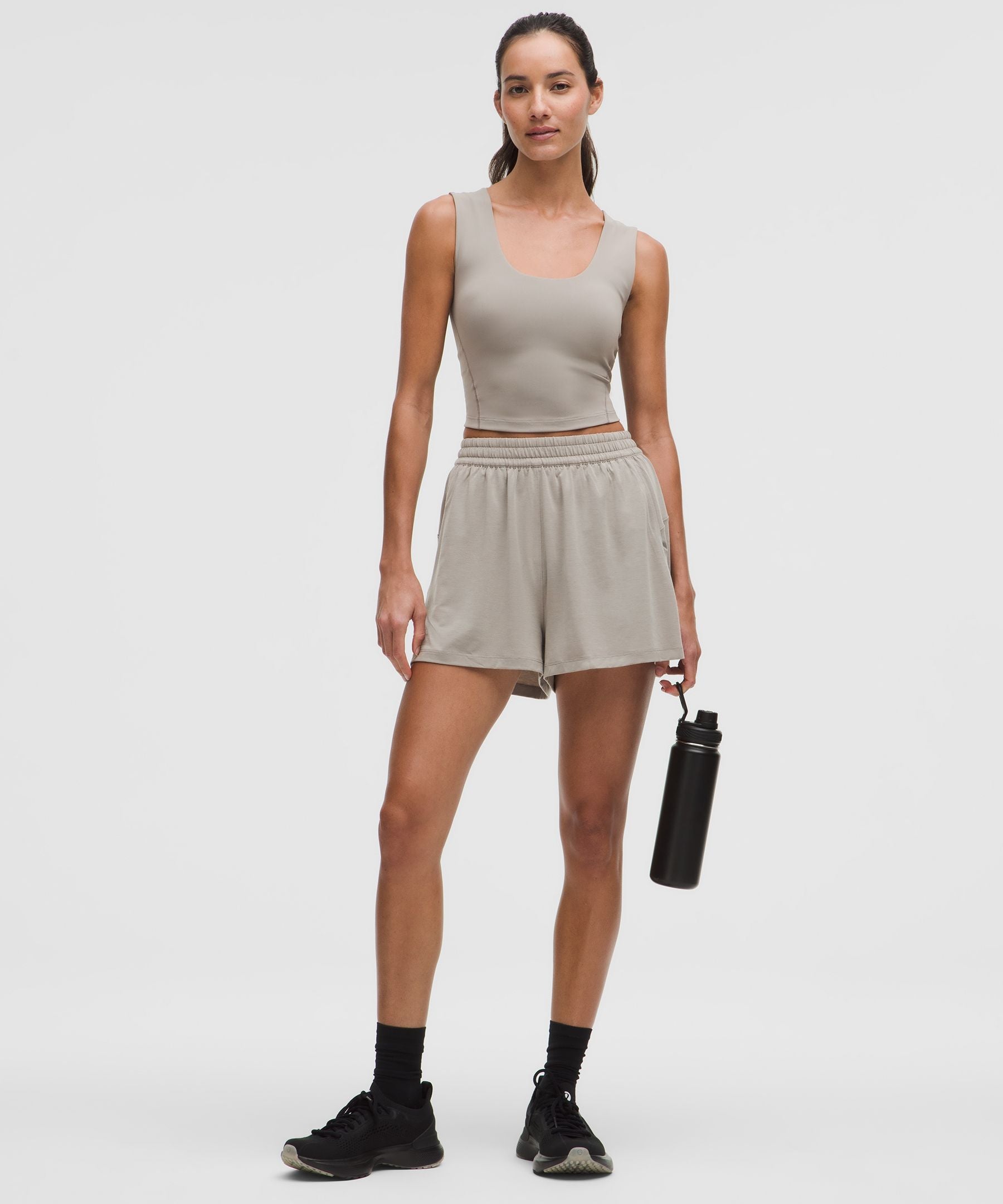 Jersey Training Super-High-Rise Lined Short 2"