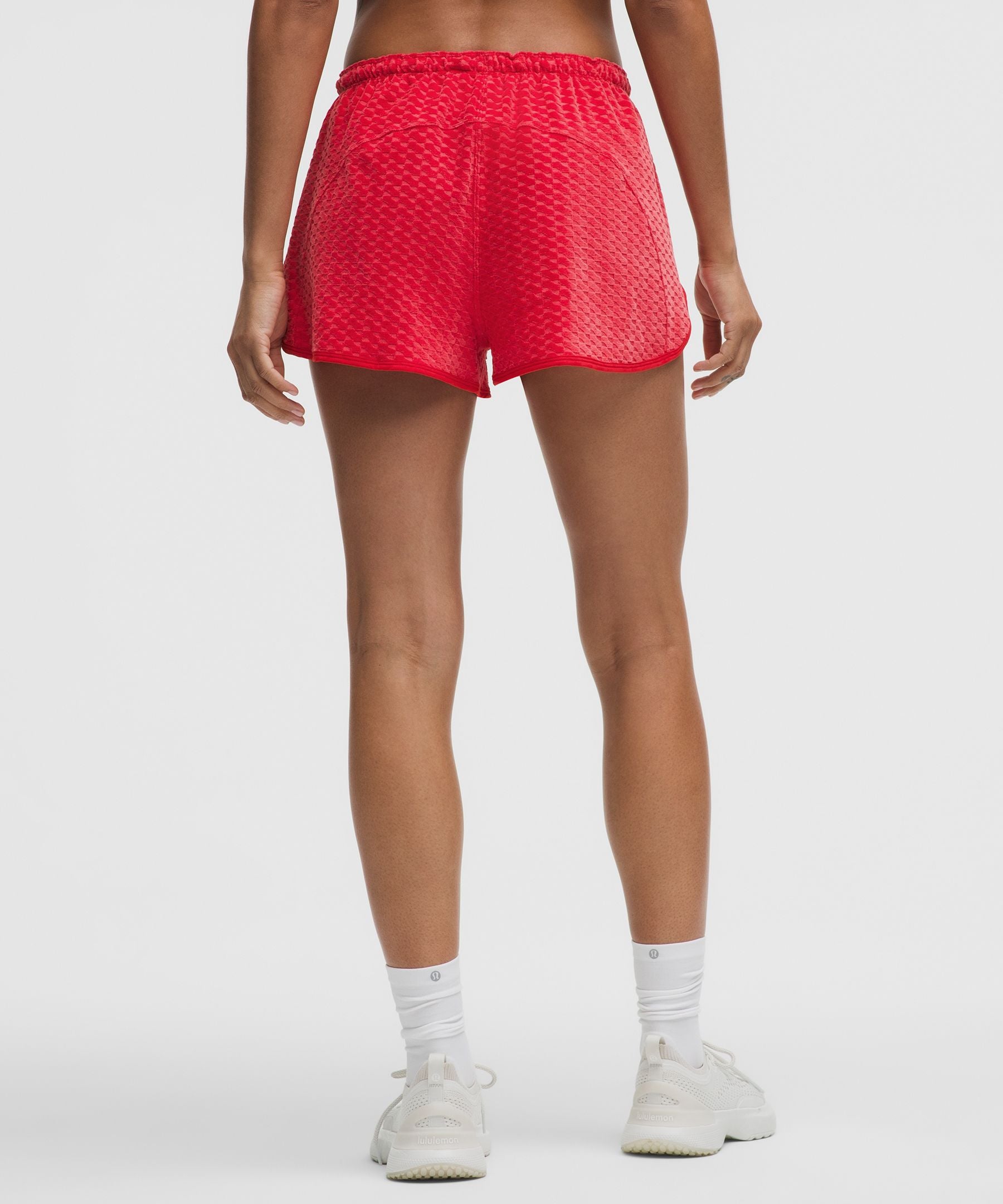 Velvet Terry Slim-Fit High-Rise Short 2"