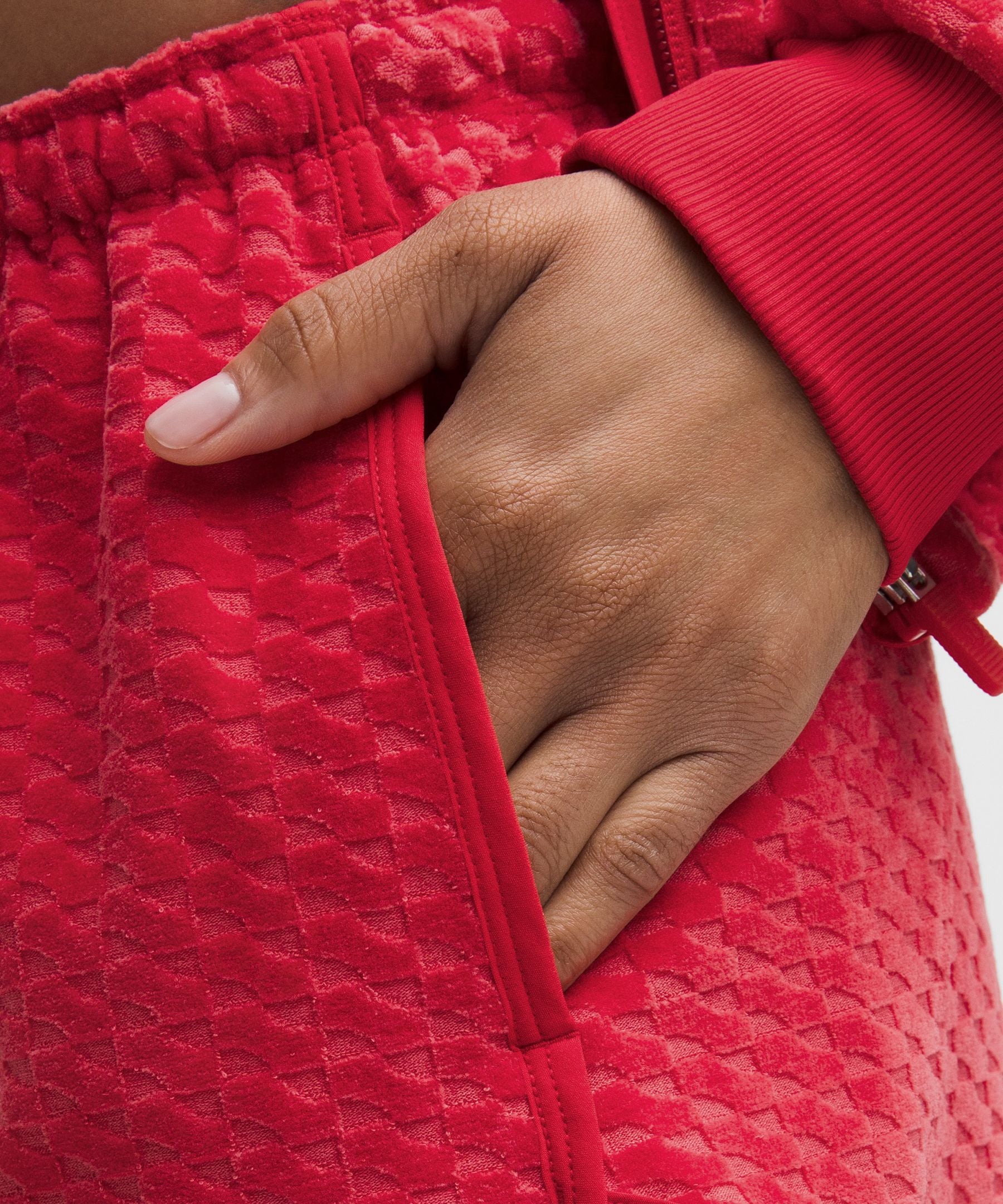 Velvet Terry Slim-Fit High-Rise Short 2"