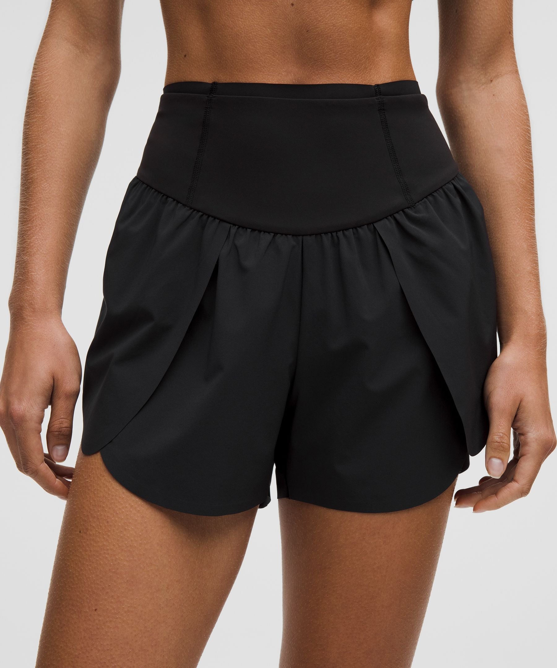 lululemon Go Further Super-High-Rise Split Short 3"