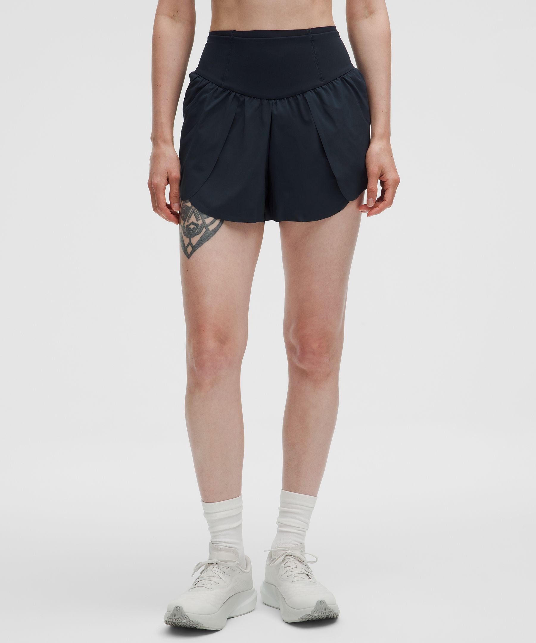 lululemon Go Further Super-High-Rise Split Short 3"