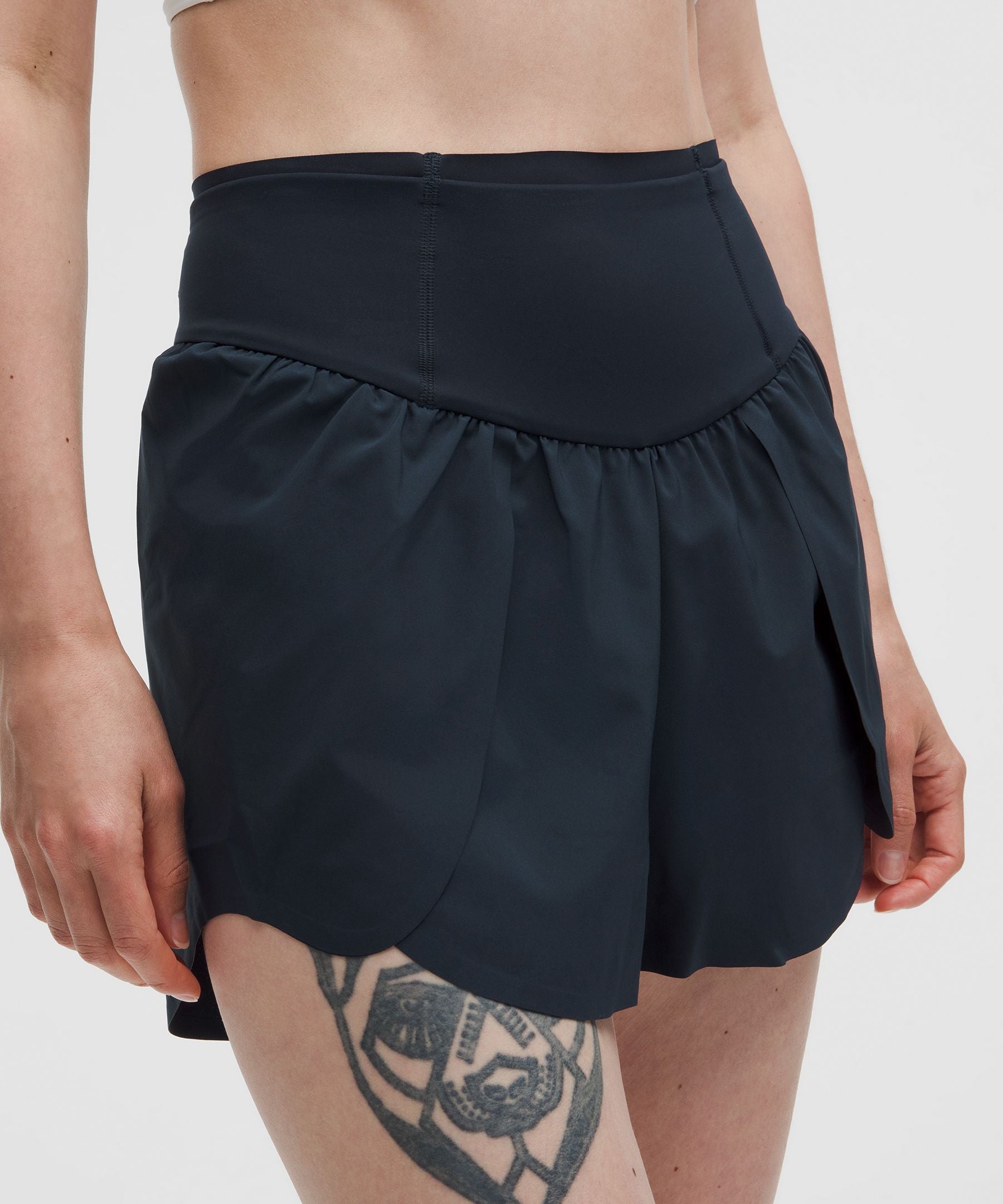 lululemon Go Further Super-High-Rise Split Short 3"