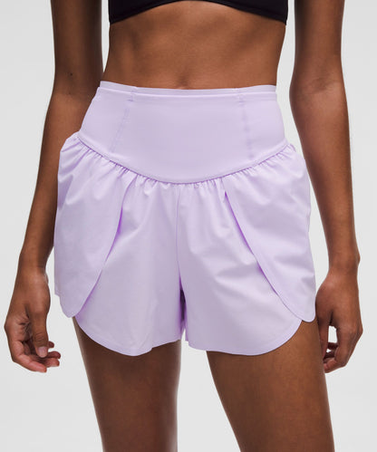 lululemon Go Further Super-High-Rise Split Short 3"