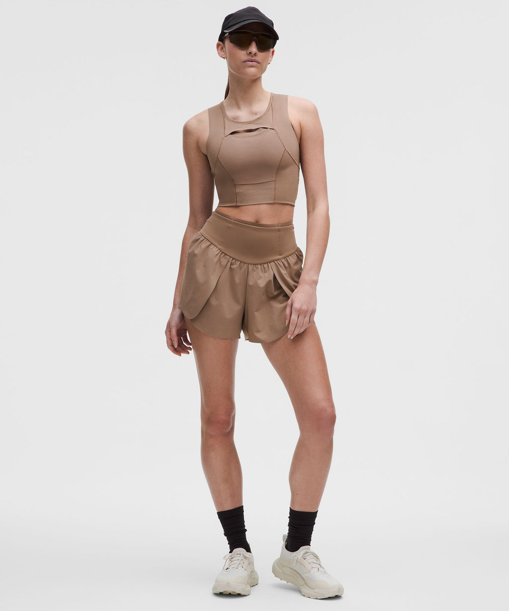 lululemon Go Further High-Rise Split Short 3"